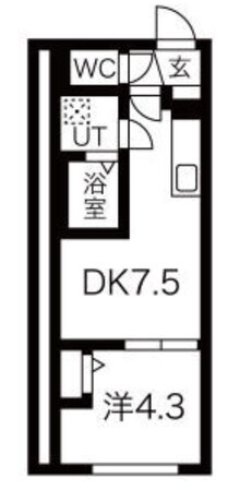 ＳＱＵＡＲＥ南千住の物件間取画像